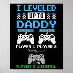Affiche Niveau Supérieur à Papa Encore Drôle Drôle Gamer P