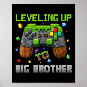 Affiche Niveau supérieur au t-shirt Big Brother drôle de g