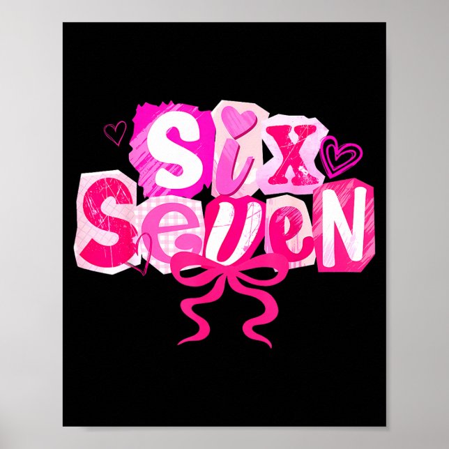 Affiche Nk Coquette Valentine Six Seven Bow 6 7 Meme Women (Devant)