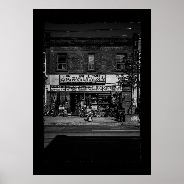 Affiche No 1030 Queen St E 3 avec bordure (Devant)