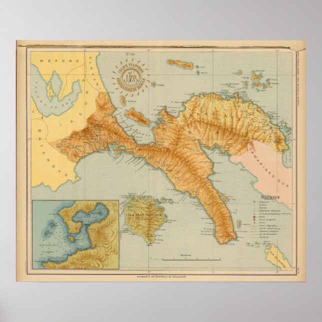 Affiche No 10 Luzon (Devant)