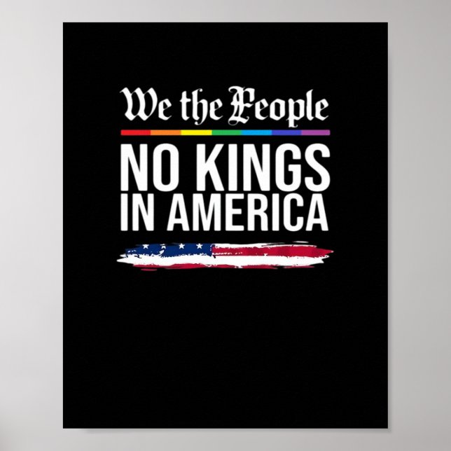 Affiche No Kings Day Classic Patriotic Style (Devant)