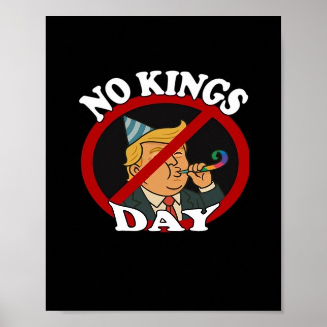 Affiche No Kings Day Vintage Classic Graphic (Devant)