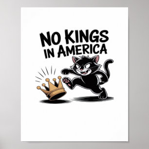 Affiche No Kings In America Classic Bold Casual