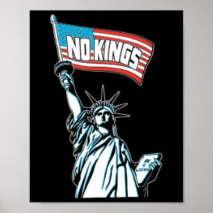 Affiche No Kings In America Save Democracy I dissident Ant