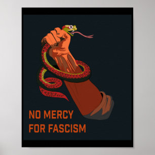 Affiche No Mercy For Fascism 2025 Edition