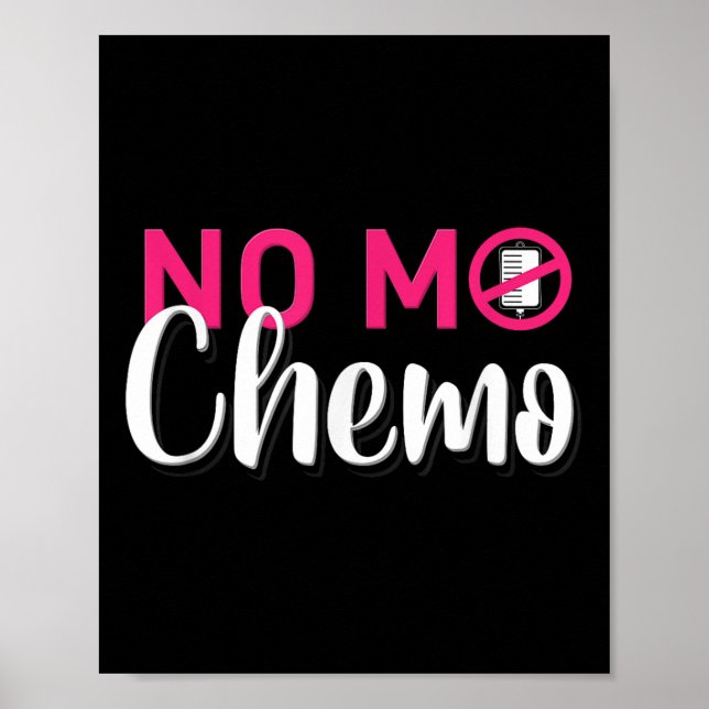 Affiche No Mo Chemo Dernière journée de chimiothérapie Can (Devant)
