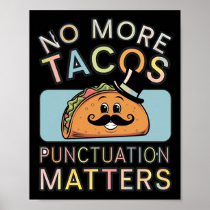 Affiche No More Tacos Ponctuation S Sticker3