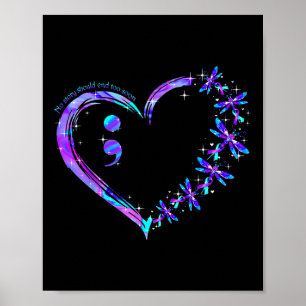 Affiche No Story Should End Too Soon Suicide Prevention