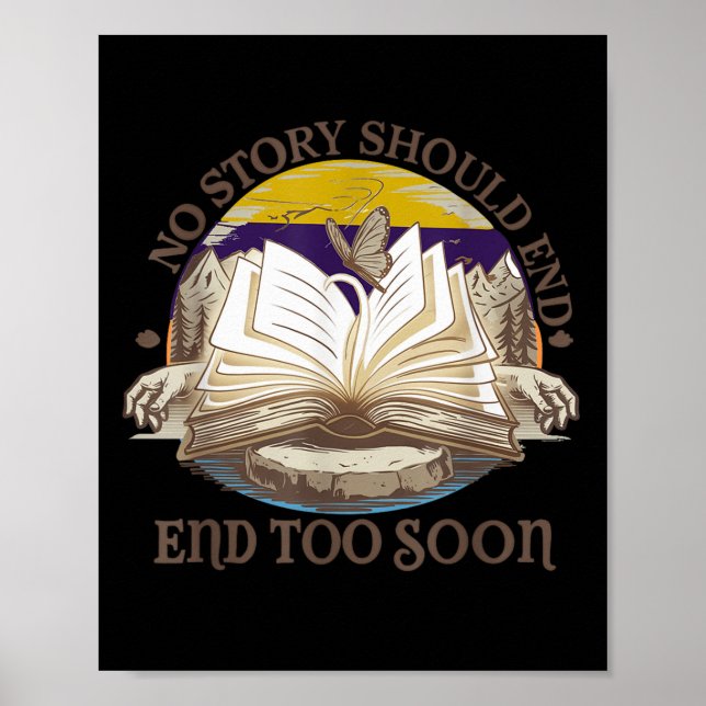 Affiche No Story Should End Too Soon Suicide Prevention Aw (Devant)