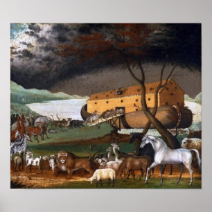 Affiche Noah's Ark by Edward Hicks - Circa 1846