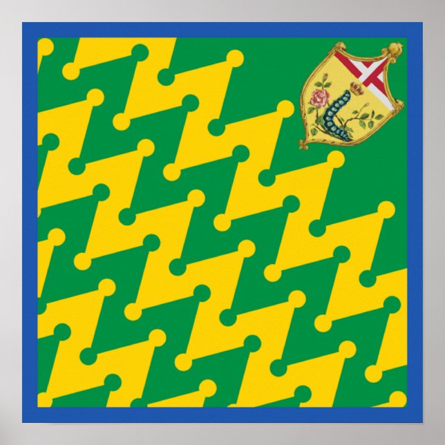 Affiche Nobile Contrada del Bruco (Chenille) Palio (Devant)