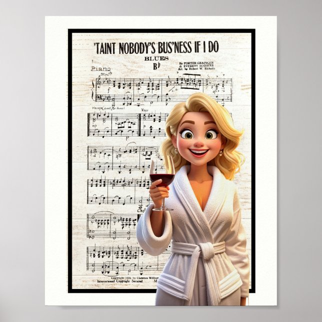 Affiche Nobody’s Business if I Do (Devant)