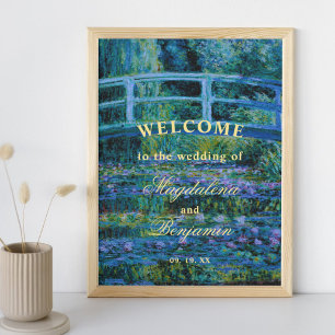 Affiche Noces aux Tons de Joaillerie de Monet, Nymphéas