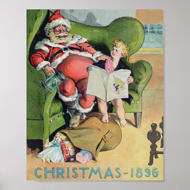 Affiche Noël 1896 (Devant)