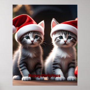 Affiche Noël à Kitten
