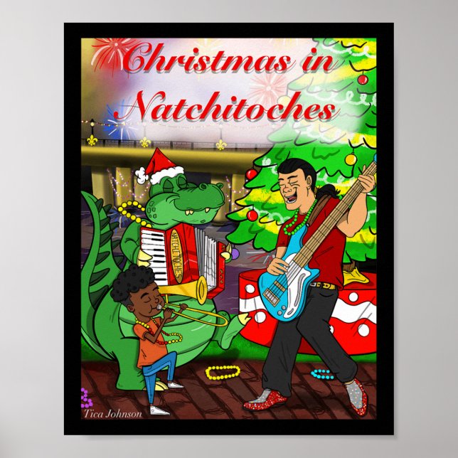 Affiche Noël à Natchitoches (Devant)