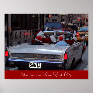 Affiche Noël à New York City