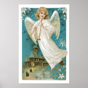 Affiche Noël Angel