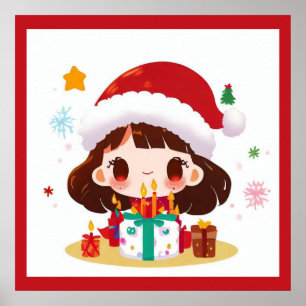 Affiche Noël Anniversaire 2