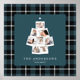 Affiche Noël arbre photo