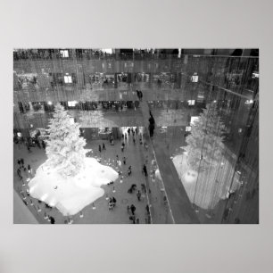 Affiche Noël au bâtiment Kitte : Tokyo 