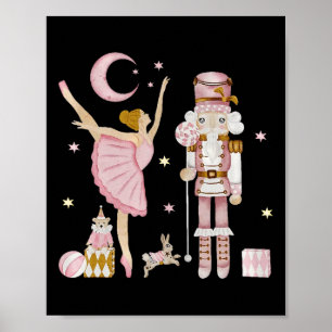 Affiche Noël Casse-Noisette Ballet Cute Noël Cadeaux De No