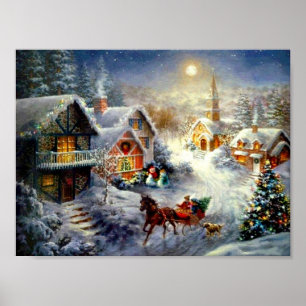 Affiche noël dans la communauté de