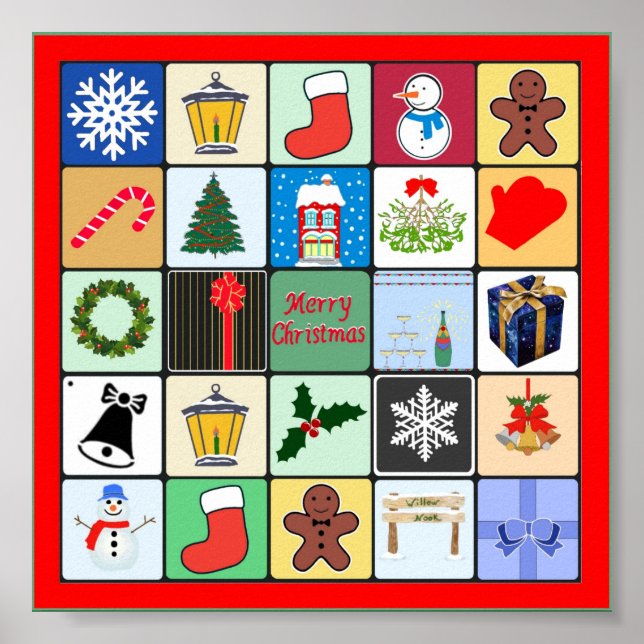 Affiche Noël de toutes les choses (Devant)