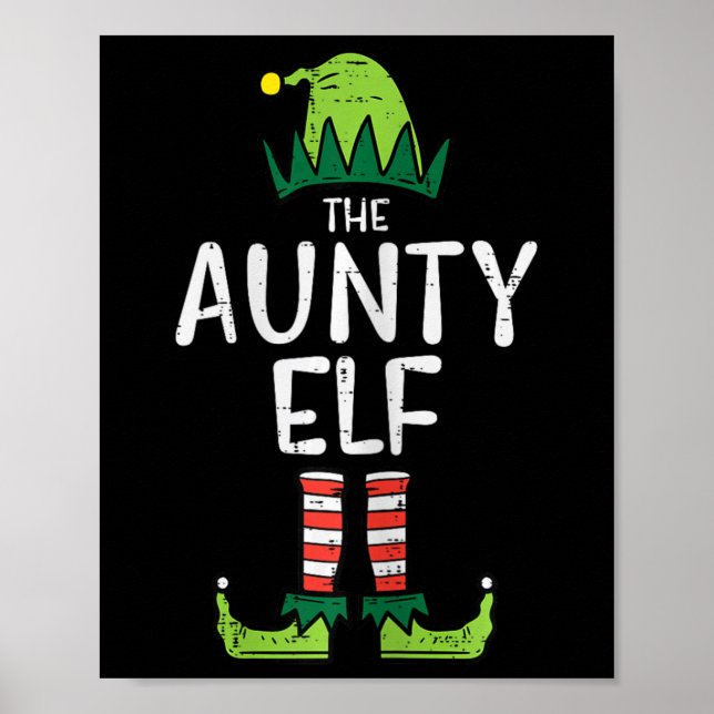 Affiche Noël Des Elfes De Tante Correspondant À Noël Pour  (Devant)
