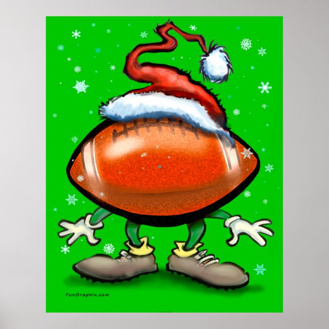 Affiche Noël du football (Devant)