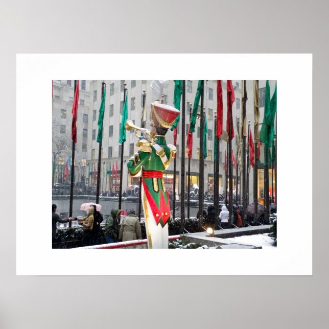 Affiche Noël du Rockefeller Center (Devant)