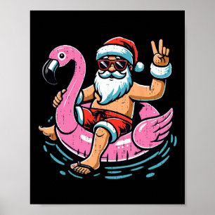 Affiche Noël En Juillet Chemise Garçons Enfants Père Noël