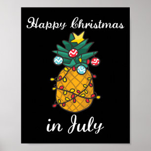 Affiche Noël en juillet Joyeux Noël en juillet