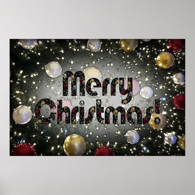 Affiche Noël Étincelant (Devant)