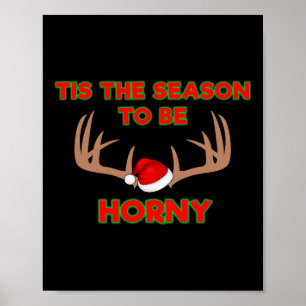 Affiche Noël Inapproprié - Cette Saison D'Être Hor