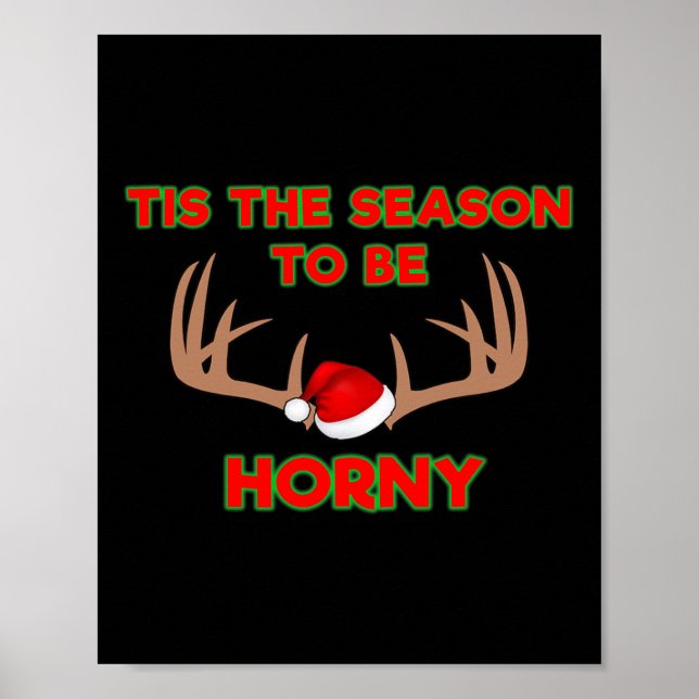Affiche Noël Inapproprié - Cette Saison D'Être Hor (Devant)