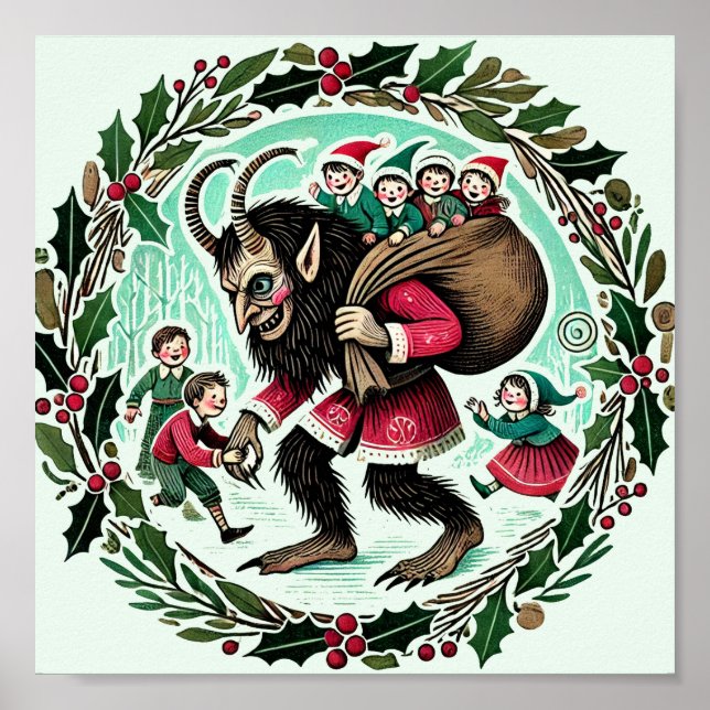 Affiche Noël Krampus (Devant)