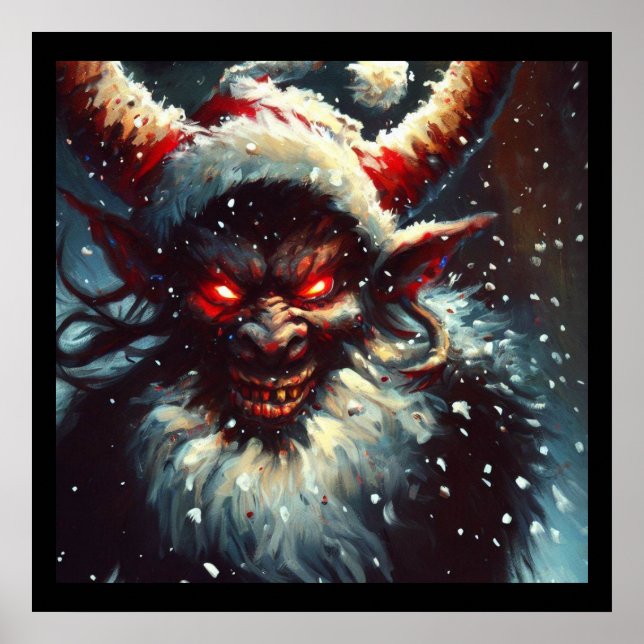 Affiche Noël Krampus 1 (Devant)