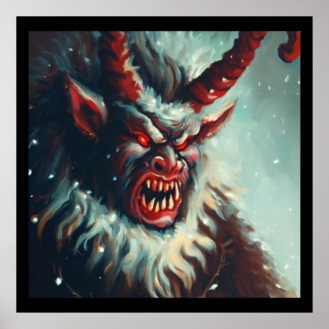 Affiche Noël Krampus 3 (Devant)