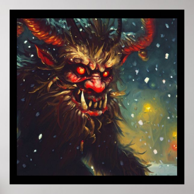 Affiche Noël Krampus 4 (Devant)