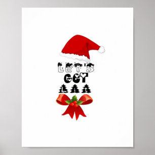 Affiche Noel Lit Classic