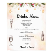 Noël Mariage Boissons Menu Mariage Connexion
