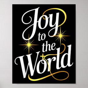 Affiche Noël Nativité Naissance Chrétienne De Jésus Joie À