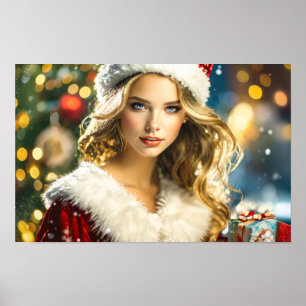 Affiche Noël nostalgique