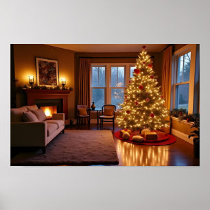 Affiche Noël Nouvel An 