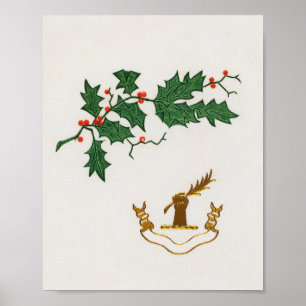 Affiche Noël saint branche vacances