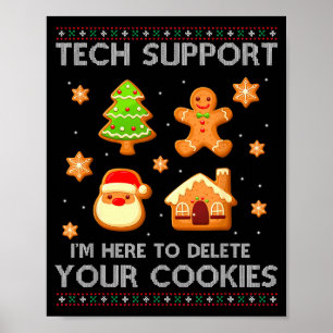 Affiche Noël Tech Suprt Ici Pour Supprimer Les Cookies Ugl