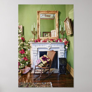 Affiche Noël victorien, Indépendance, Missouri