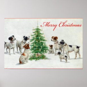 Affiche Noël vintage